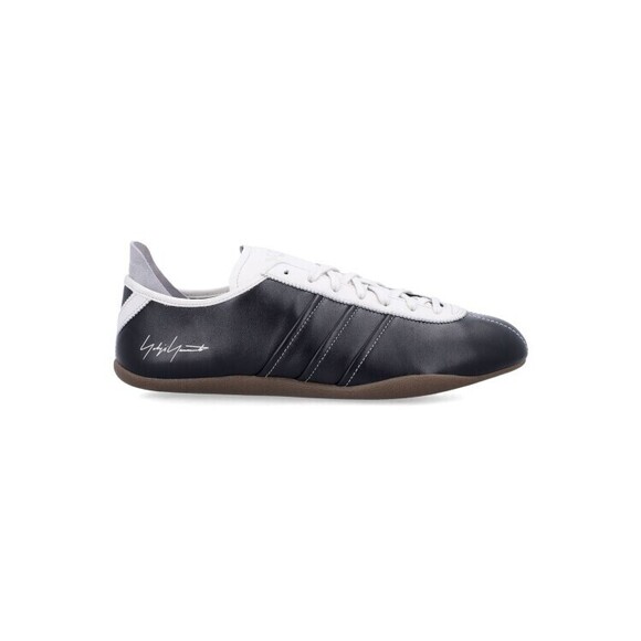 Y-3 Debossed Leather Tokyo Sneakers With Lace-Up Closure - NWT